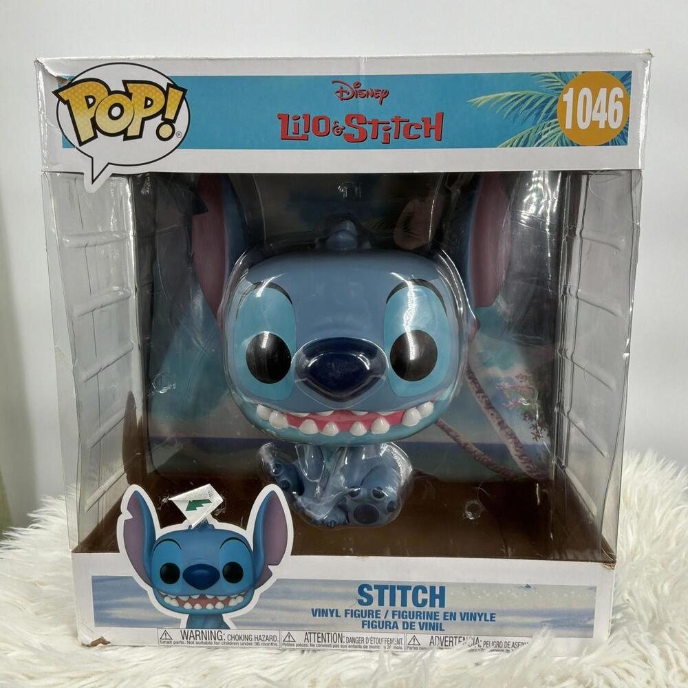 NIB XL FUNKO POP! Lilo and Stitch Jumbo Stitch Vinyl Figure